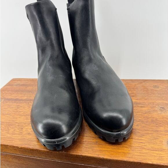 ECCO Modtray Chelsea Boots NEW $225 Black Leather Upper Size 40 (US 9) - Picture 8 of 8